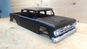 3D Printed RC CAR 1969 Dodge D200 4 Door Truck 1/10 Body PLA Plastic - Picture 1 of 20
