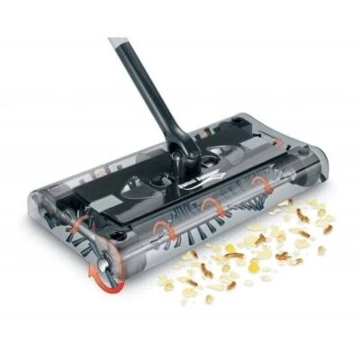 GENERICO Scopa elettrica con batteria ricaricabile e manico snodabile Swivel Sweeper MAX