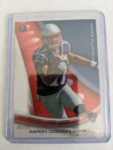 🏆 2013 Topps Platinum Red Refractor/25 Aaron Dobson #138 New England Patriots - Imagen 1 de 2