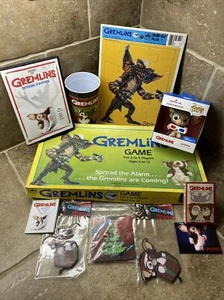 LOT OF Gremlins Collectibles Board Game, Cards, Figure, Air Fresheners, DVD - Picture 1 of 10