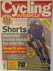 CYCLING WEEKLY - 10 JUNE 2010 - RIDDEN AND RATED SHORTS - PEARSON 150 - Picture 1 of 1