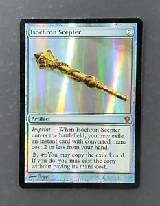 MTG - Isocorn Scepter / Isochron Scepter - From the Vaul Relics FOIL Eng (EX) - Picture 1 of 5