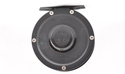 Ross Reels Cimarron C-1 Black No Bag Used Fly Reel Fishing From Japan - image 1 of 4