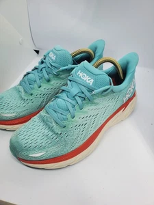 Zapatos para correr HOKA One One Clifton 8 acuarela azul cáscara de huevo talla 8B - Imagen 1 de 8