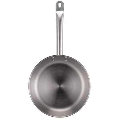 1x(Cucina 20 Cm Padella Induzione Acciaio Inox Padella Arrosto Padella Cottura3904 - Immagine 1 di 4