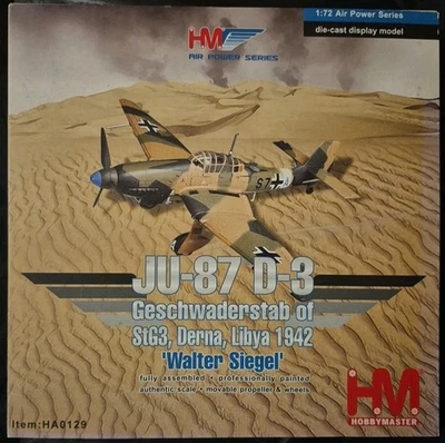 Hobbymaster Aviation JU-87 D-3 'Walter Seigal' Geschwaderstab Of StG3 HA0129 - Image 1 of 4