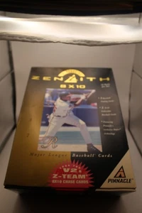 1997 PINNACLE ZENITH BASEBALL BOX 12 PACKS 8 X 10 (READ) - Picture 1 of 4