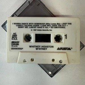 Whitney Houston - Whitney (Cassette Tape, 1987, Arista Records) CASSETTE ONLY - Picture 1 of 6
