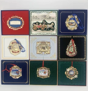 23 White House Historical Association Ornaments All w/Booklets -Btwn 1981 - 2013 - Picture 1 of 12
