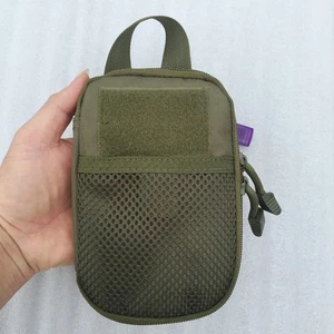 Tactical Molle Pouch EDC Hanging Waist Bag Military Carry Tool Accessory Pouch - Imagen 1 de 14