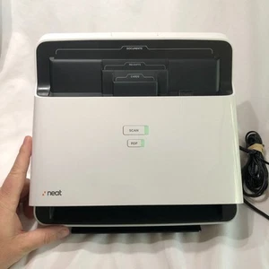 Neat Desk Desktop Scanner & Digital Filing System ND1000 Scanner w Cord SEE PICS - Picture 1 of 6