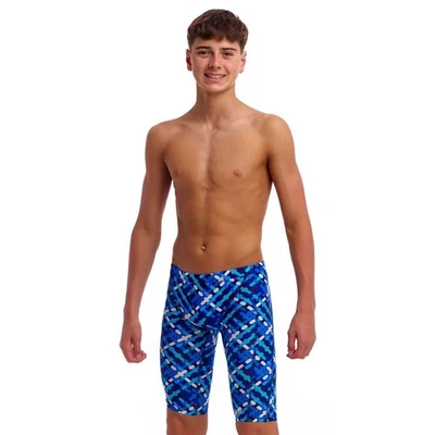 Funky Trunks Boys Under Over Eco Training Jammer Swimwear, Boys Swimsuit - Bild 1 von 4