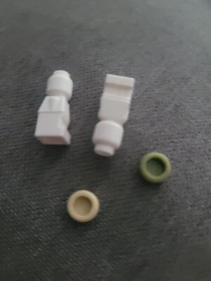 Lego Minifigures Architect single pin  Guy with hat (lot of 50) - Image 1 of 4