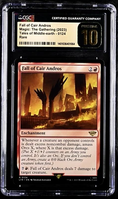 2023 MTG Magic the Gathering Lord of Rings Fall of Cair Andros CGC 10 Pristine - Image 1 of 4
