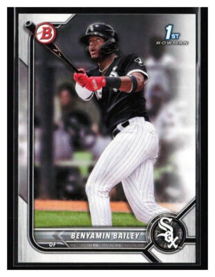 2022 1st Bowman #BPPF-8 Benyamin Bailey - Image 1 of 2