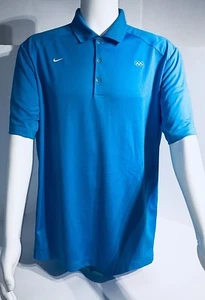 Nike Golf Men's Shirt Dri-Fit Tour Performance sz. XL OLYMPIC logo - Picture 1 of 9