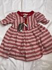 Matilda Jane Boutique Size 2 NWT Stretchy Comfort Short Sleeve Dress Red & Pink