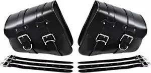Saddle Bags Swing-arm bags set for Harley Sportster XL883 XL1200 (Left & Right) - Picture 1 of 8