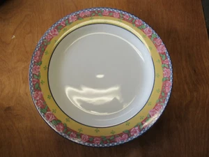 Sakura Sue Zipkin TRELLIS ROSE Lg Dinner Plate Platter 12" 1 ea 2 available - Picture 1 of 3