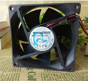 RDM8025S 8CM 8025 12V 0.11A 2-pin chassis Power supply Inverter silent fan - Picture 1 of 4