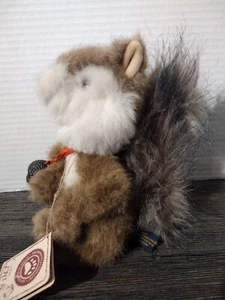 Collana ghianda peluche NOS Boyds Bears Merle B. Scoiattolo 55214 - Foto 1 di 7