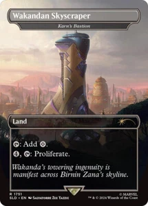 NON FOIL - Secret Lair x Marvel - Wakandan Skyscraper - Karn's Bastion - Bild 1 von 1