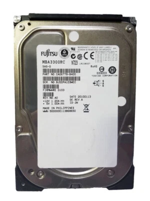 MBA3300RC CA06778-B400 Fujitsu Hard Drive 300Gb 3.5" SAS - Image 1 of 3