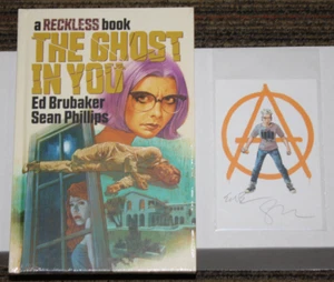 Reckless The Ghost In You HC w Signed Bookplate - Brubaker & Phillips NEW SEALED - Picture 1 of 1