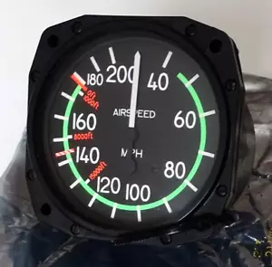38399-330-02 AIRSPEED INDICATOR AS350 H125 ASTAR Eurocopter Airbus Helicopter - Picture 1 of 3