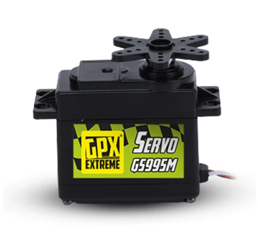 Servo Standard Metal 13 kg / 4,8 V, 0,17 sec / 60 * Per Auto 1:8 1:10 Barche - Immagine 1 di 1