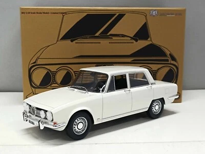 Alfa Romeo 1750 Berlina 1968 White Bianco - Laudoracing 1:18 Nuovo - Immagine 1 di 4