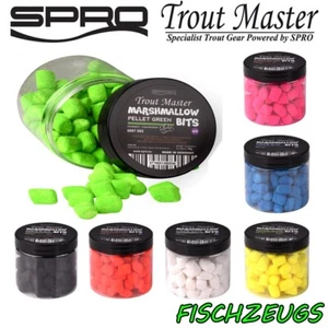 Spro Trout Master Marshmallow Bits UV Forellen Köder Knobi Cheese Auftreibend - Bild 1 von 10