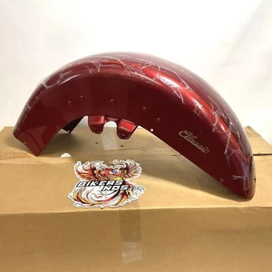 NEW Genuine Harley 2000-2013 Touring Sierra Red wPS Front Fender 59085-04BJF - Picture 1 of 6