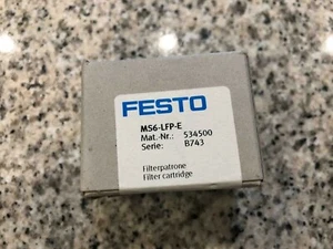 Festo MS6 MS6-LFP-E 534500 cartucce filtro serie MS - Foto 1 di 1