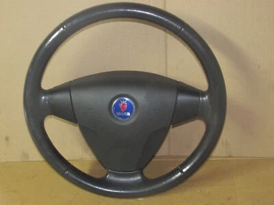 Saab 9-3 II YS3F Lenkrad Lederlenkrad 3-Speichen Lenkrad - Bild 1 von 4