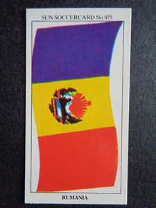 The Sun Soccercards 1978-79 - Rumania - Flag of Rumania #975 - Picture 1 of 2