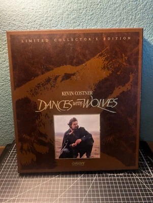 Dances with Wolves Laserdisc Box set - Complete With 4 Discs, Posters, Book & CD - Image 1 of 4