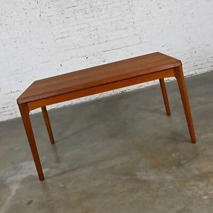 Vejle Stole Scandinavian Modern Teak Extension Dining Table by Henning Kjaernulf - Picture 1 of 12