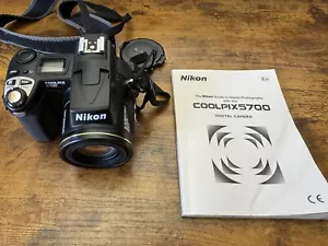 Nikon 5700 Coolpix 5.0 Megapixel 8x Zoom With Nikon Tele Converter Lens TC-E15ED - Picture 1 of 21