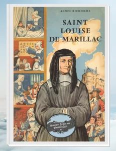 Saint Louise de Marillac Catholic Graphic Saint Novel by Agnes Richomme - Picture 1 of 3