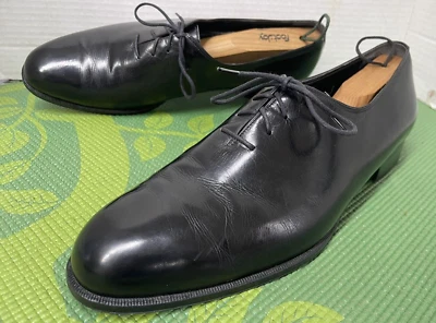 Vintage Cole Haan Men's Derby Green label Made In Italy Style 1642 Size 9-1/2 D - Image 1 of 4