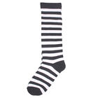 1 Paar Mode Gestreiften Lange Socken Frauen Knie Rohr College Wind Mid-Lnge ❤