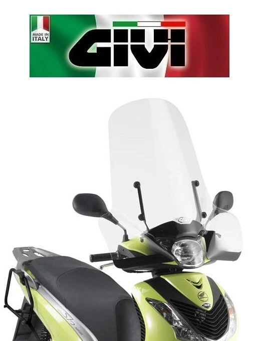 SOLO LASTRA Parabrezza trasparente HONDA  SH 125i-150i 2005 2006 2007 311A GIVI - Immagine 1 di 1