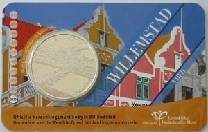 Olanda 5 euro 2023 UNESCO Willemstad FDC - Foto 1 di 2