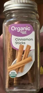 Wholesale Priced - Great Value Organic Cinnamon Sticks 1oz New - Picture 1 of 4