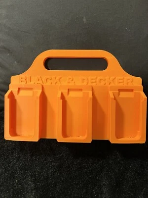 Black & Decker 18v battery Caddy Holder Carrier - Image 1 of 4