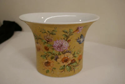 AK Kaiser Vase Träumerei Gold Blumen Design Nossek - Bild 1 von 4