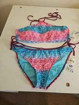 Новый с Ярлыками Malibu разноцветный купальник размер XL новый с Ярлыками - Изображение 1 из 2