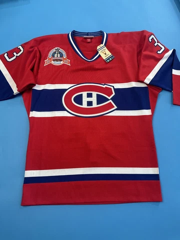 Authentic Mitchell Ness NHL Montreal Canadiens Patrick Roy Hockey Jersey M 40 Cover