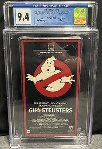 Ghostbusters 1985 VHS Non-embossed, TDK CGC 9.4 Seal B+ - Bild 1 von 4